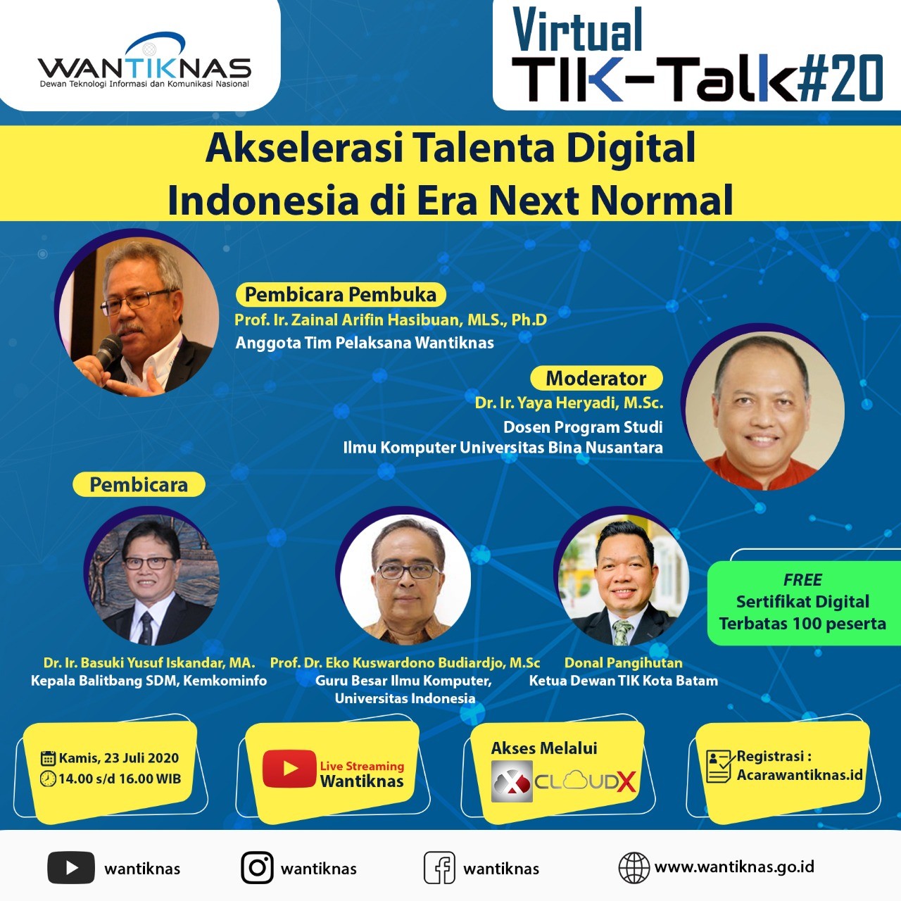 Akselerasi Talenta Digital Indonesia di Era Next Normal